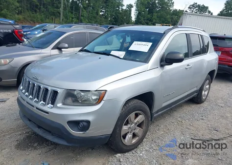 2014 Jeep Compass Sport from USA, damaged, VIN 1C4NJCBA4ED545340